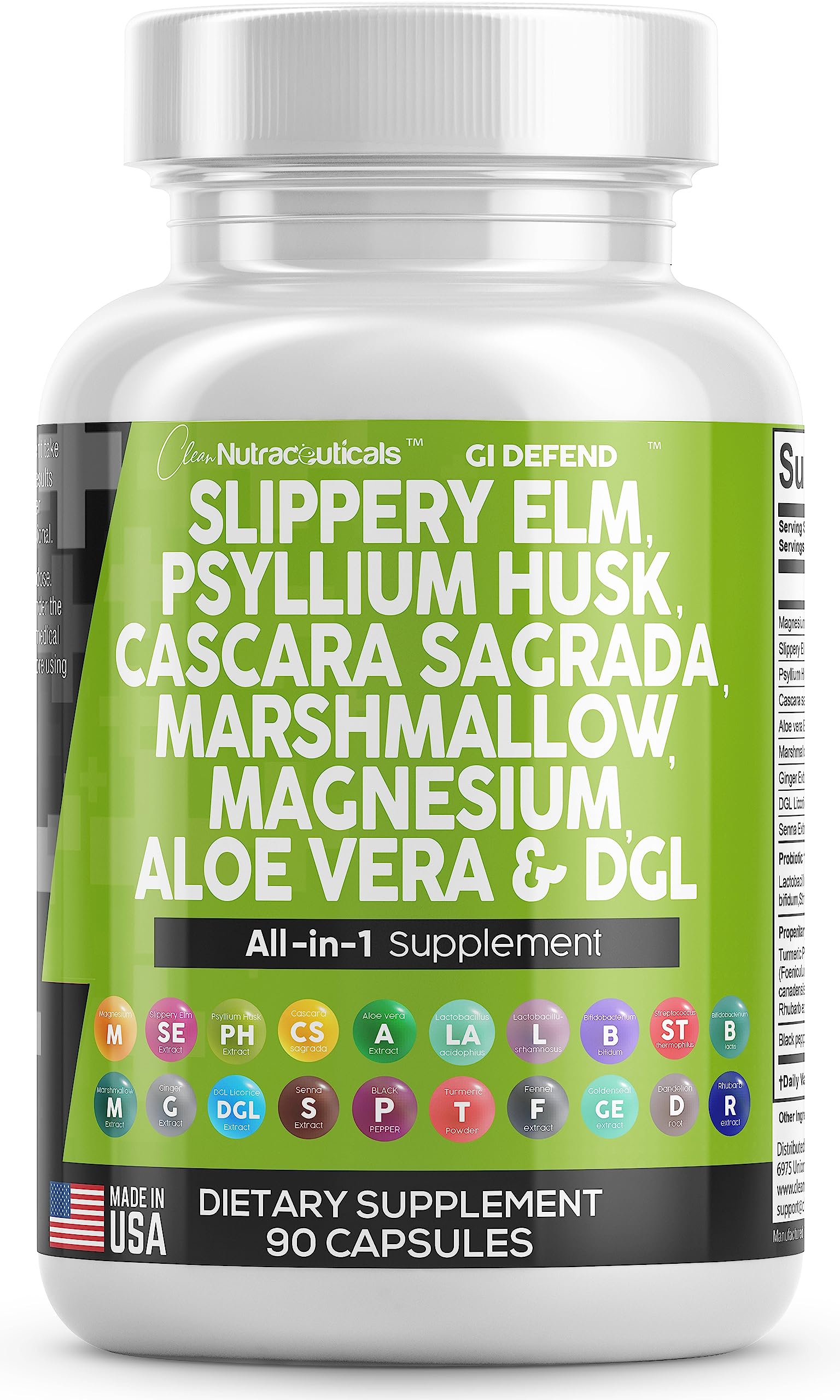 Foto 2 pulgar | Suplemento Clean Nutraceuticals Gi Defend 90 Tabletas- Venta Internacional