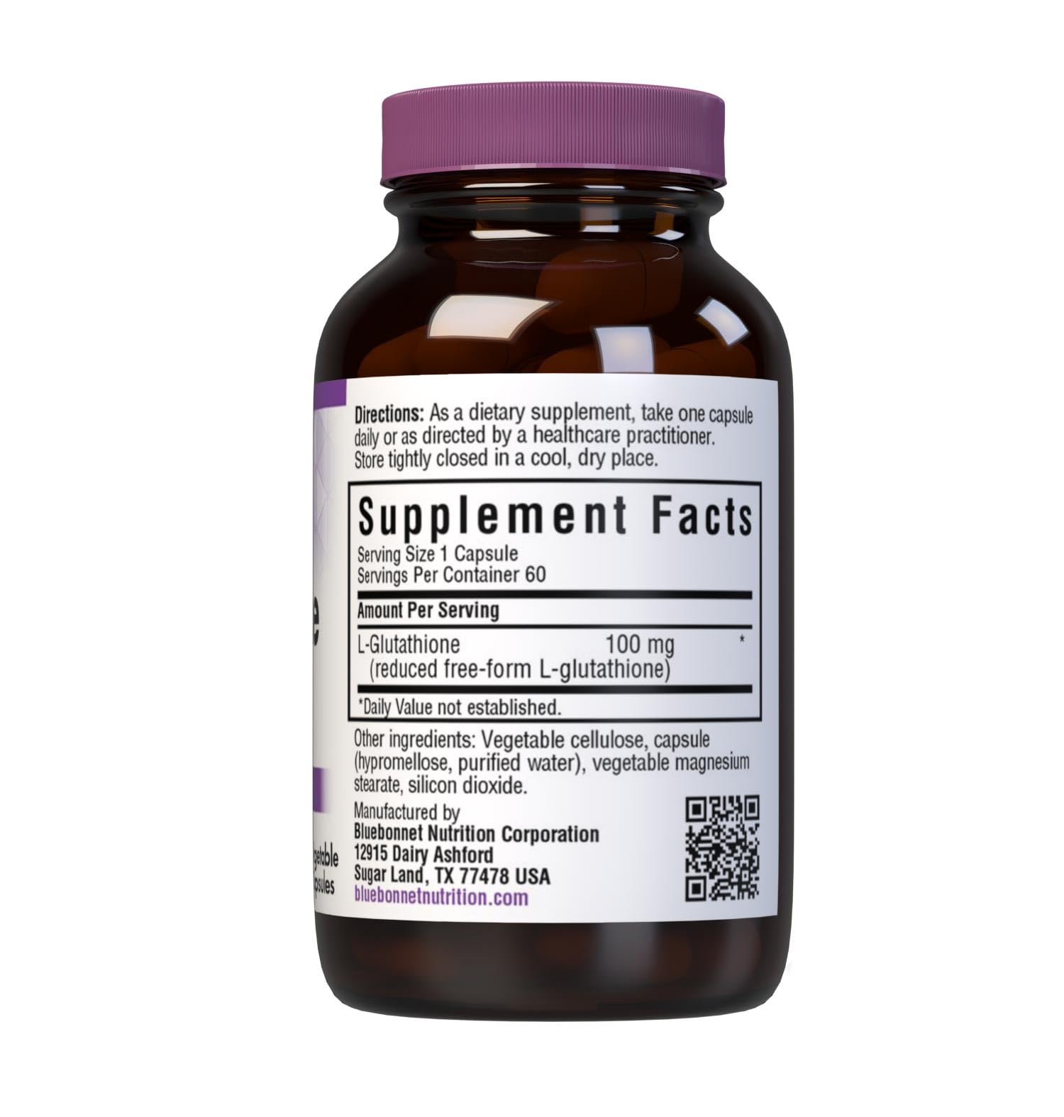 Foto 3 pulgar | Suplemento Bluebonnet L-Glutathione 60 Cápsulas-Venta Internacional
