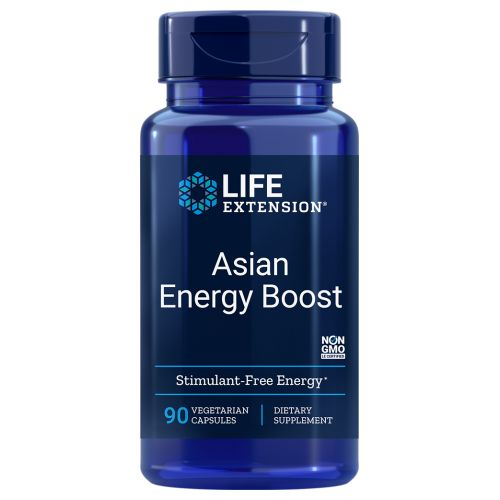 Suplemento Life Extension Asian Energy Boost 90 Vcaps X6 - Venta Internacional