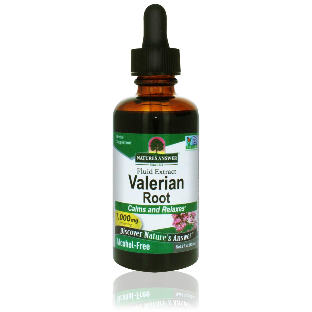 Foto 2 pulgar | Suplemento Nature's Answer de Raíz de Valeriana 60 ml - Venta Internacional