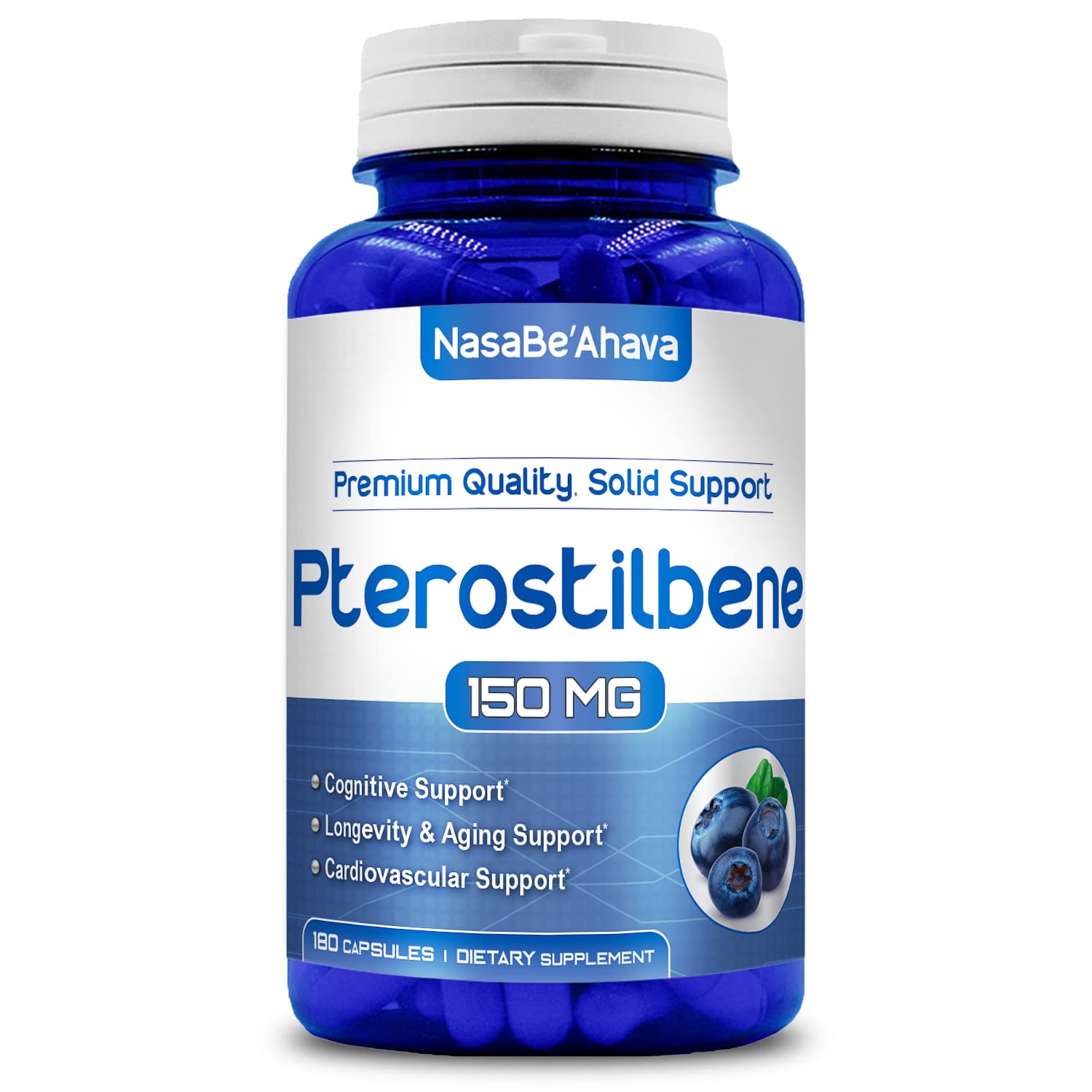 Suplemento Nasabeahava Pterostilbene 150 Mg 180 Cápsulas - Venta ...