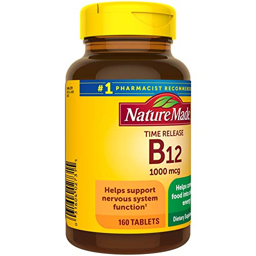 Foto 8 pulgar | Vitamina B12 Nature Made 1000 Mcg 160 Tabletas - Venta Internacional