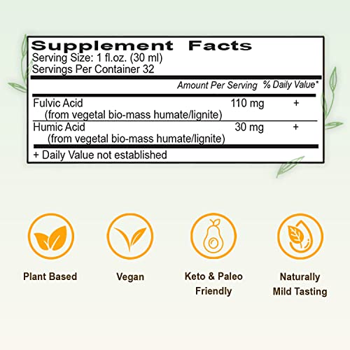 Foto 5 pulgar | Suplemento Vital Earth Minerals Fulvic-Humic 946 Ml-Venta Internacional