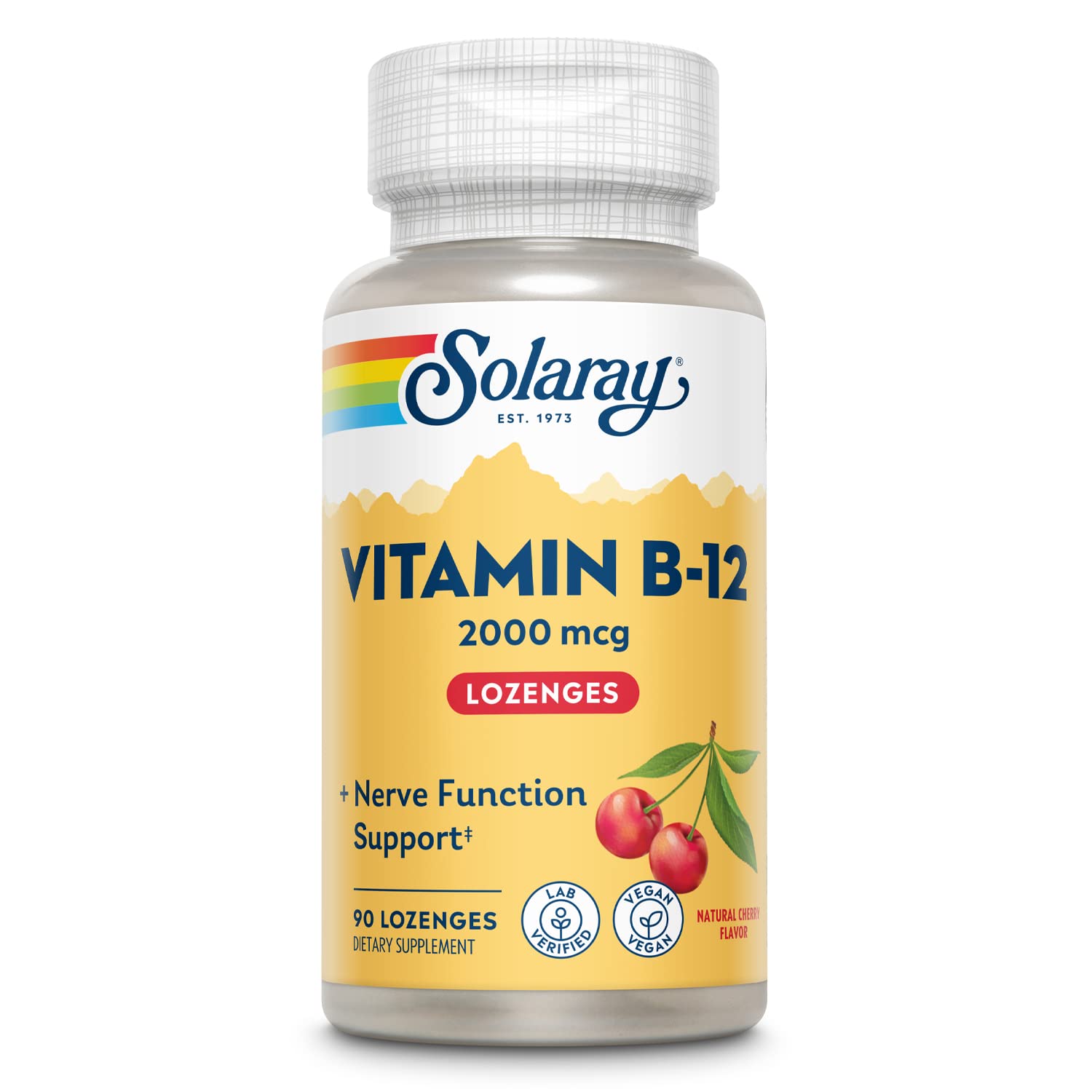 Foto 2 pulgar | Suplemento Solaray Vitamina B-12 90 Tabletas-Venta Internacional