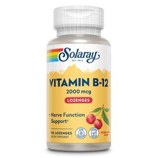 Foto 1 | Suplemento Solaray Vitamina B-12 90 Tabletas-Venta Internacional