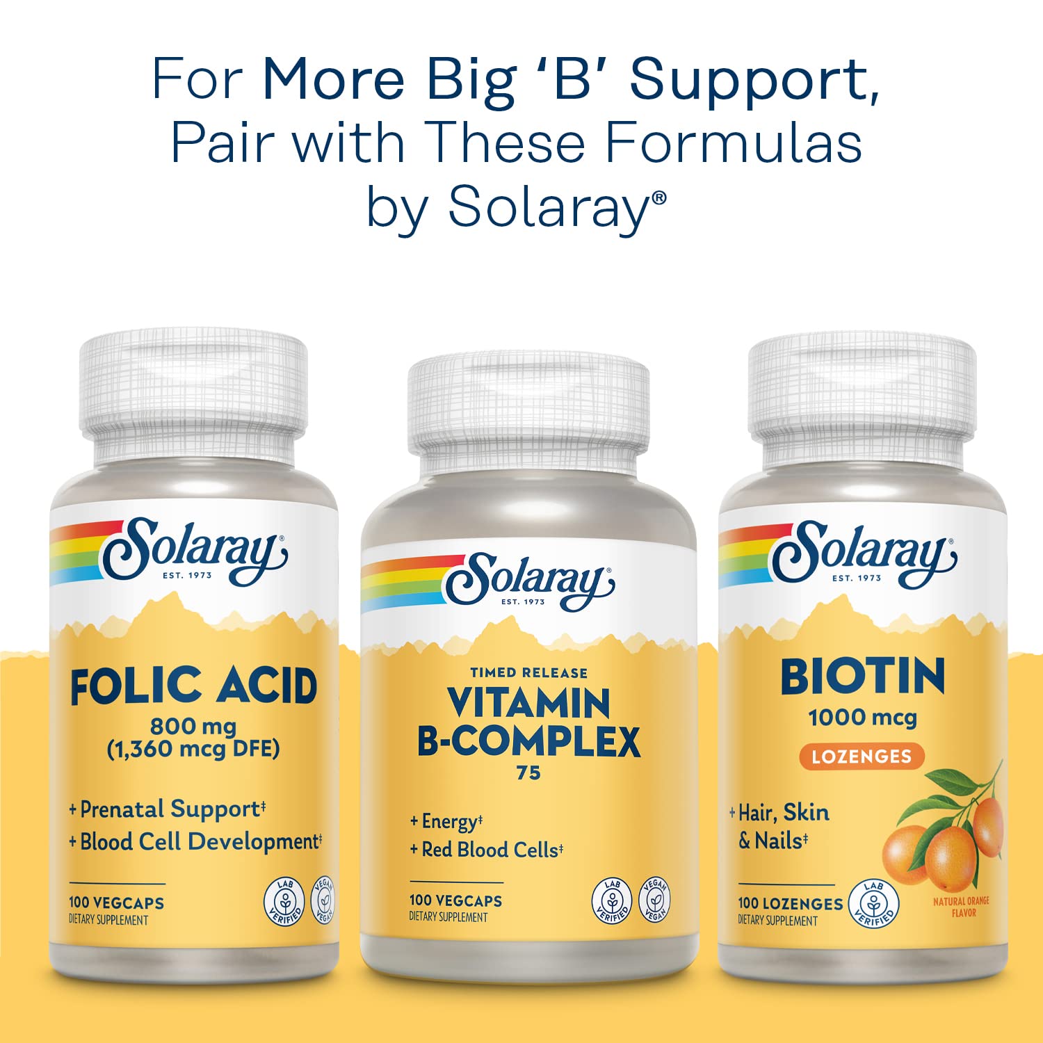 Foto 7 pulgar | Suplemento Solaray Vitamina B-12 90 Tabletas-Venta Internacional