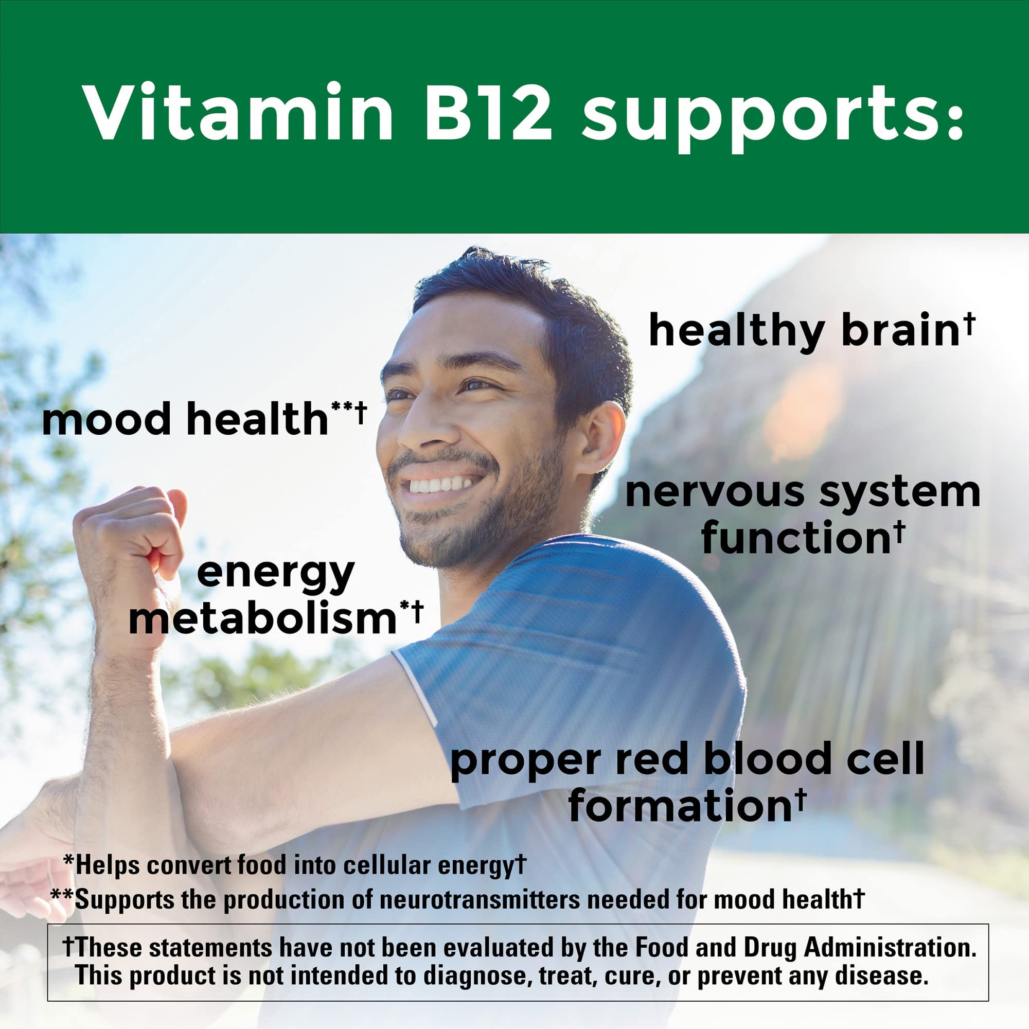 Foto 4 pulgar | Vitamina B12 Nature Made Cápsulas Blandas De 5000 Mcg Suministro para 60 Días - Venta Internacional