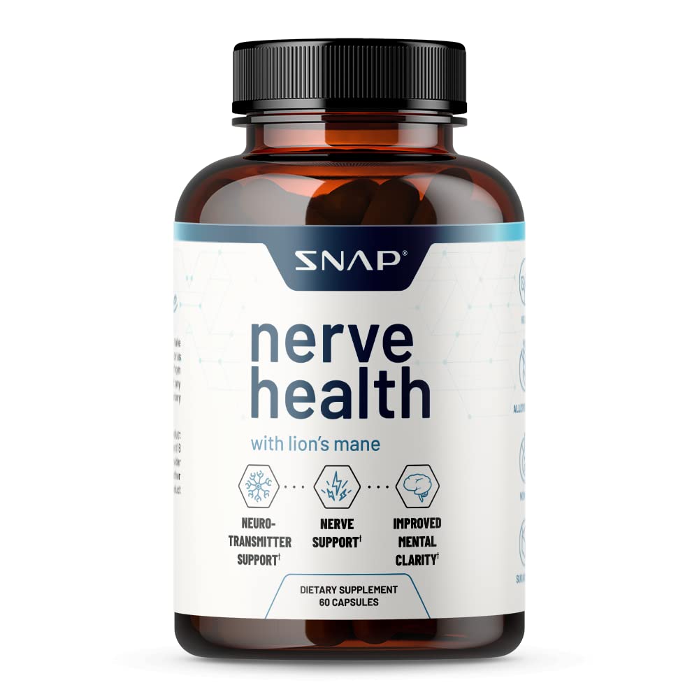 Foto 2 pulgar | Suplemento De Apoyo A La Salud Nerviosa Snap Supplements - Venta Internacional