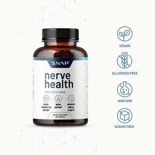 Foto 5 | Suplemento De Apoyo A La Salud Nerviosa Snap Supplements - Venta Internacional