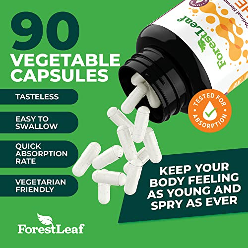 Foto 3 | Suplemento Forestleaf Dhea 100 Mg de Hormona Diaria 90 Cápsulas - Venta Internacional