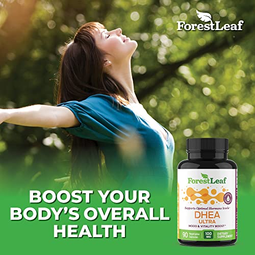 Foto 8 pulgar | Suplemento Forestleaf Dhea 100 Mg de Hormona Diaria 90 Cápsulas - Venta Internacional