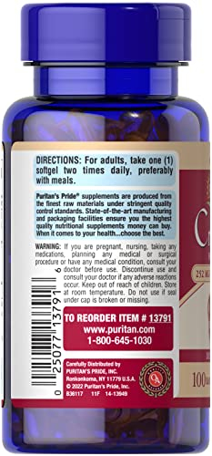 Foto 2 | Suplemento Puritan's Pride Triple Strength de Arándano Rojo 12 600 Ml - Venta Internacional