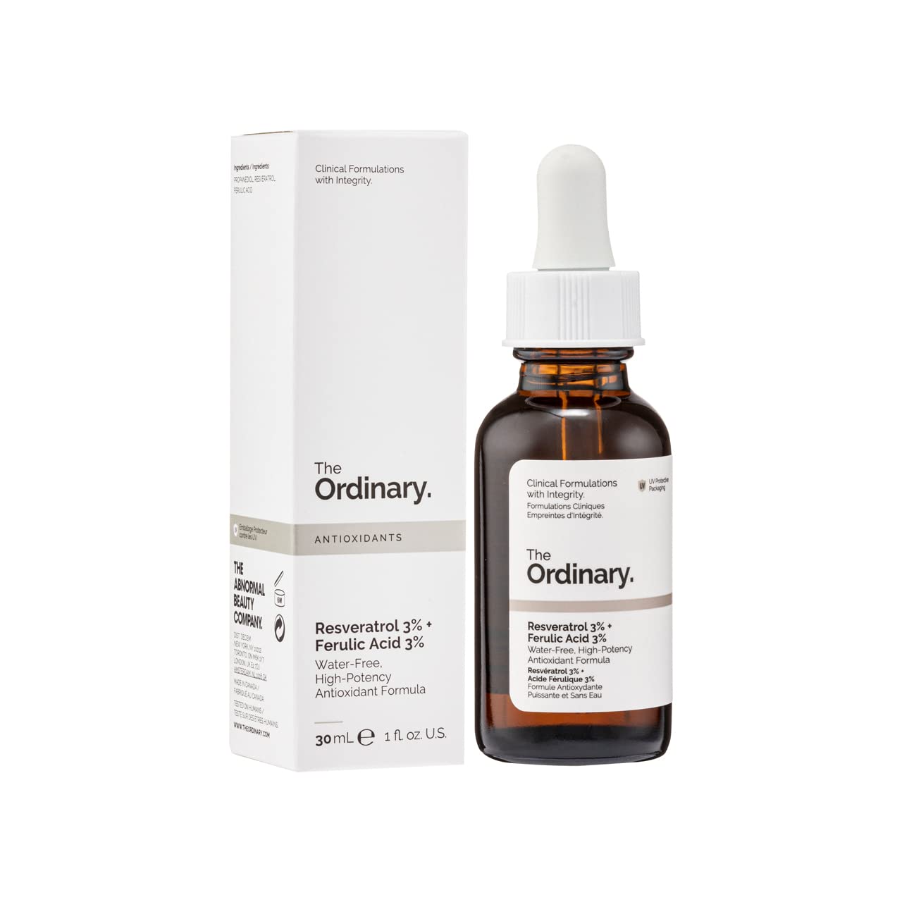 Foto 2 pulgar | Serum The Ordinary Resveratrol 3% + Ácido Ferúlico 3% 30 Ml - Venta Internacional