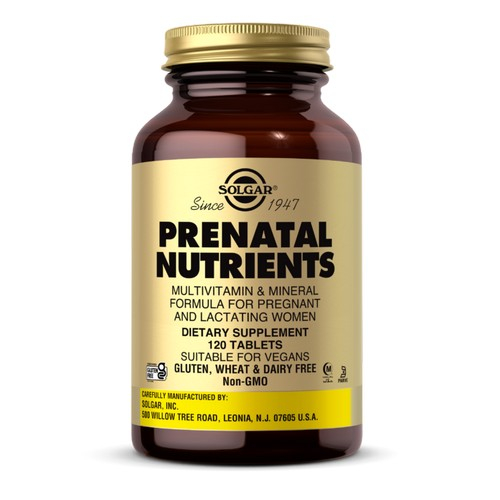 Foto 2 pulgar | Suplemento De Nutrientes Prenatales En Tabletas Solgar 120 Tabletas X 6 - Venta Internacional.