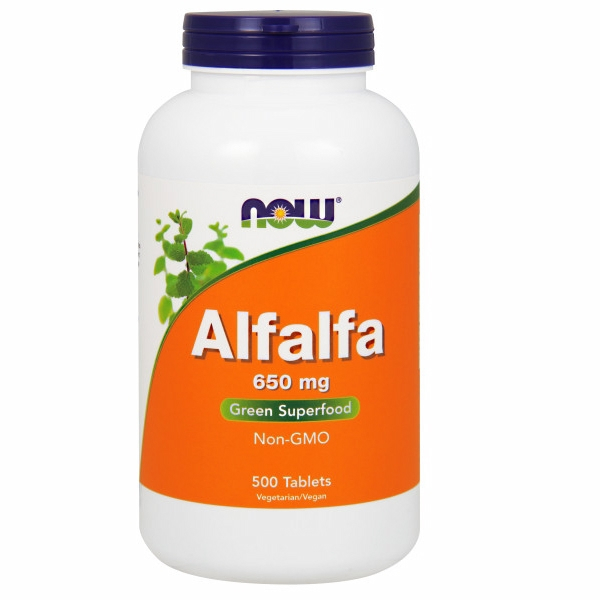 Foto 2 pulgar | Suplemento Now Alfalfa 500 Tabletas-Venta Internacional
