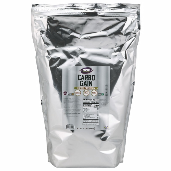 Supplement Now Foods Carbo Gain Maltodextrina 5,4 Kg - Venta Internacional.