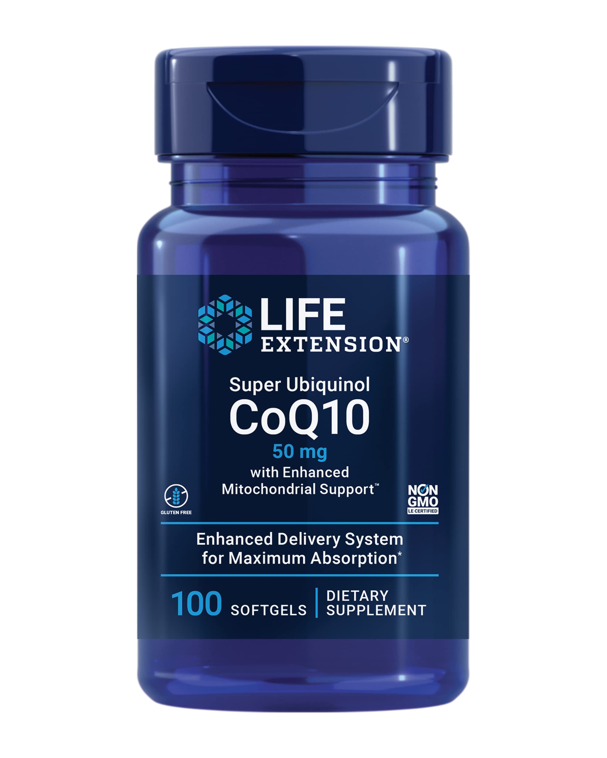 Foto 2 pulgar | Super Ubiquinol Coq10 Life Extension, 50 Mg Con Mito Mejorado - Venta Internacional.