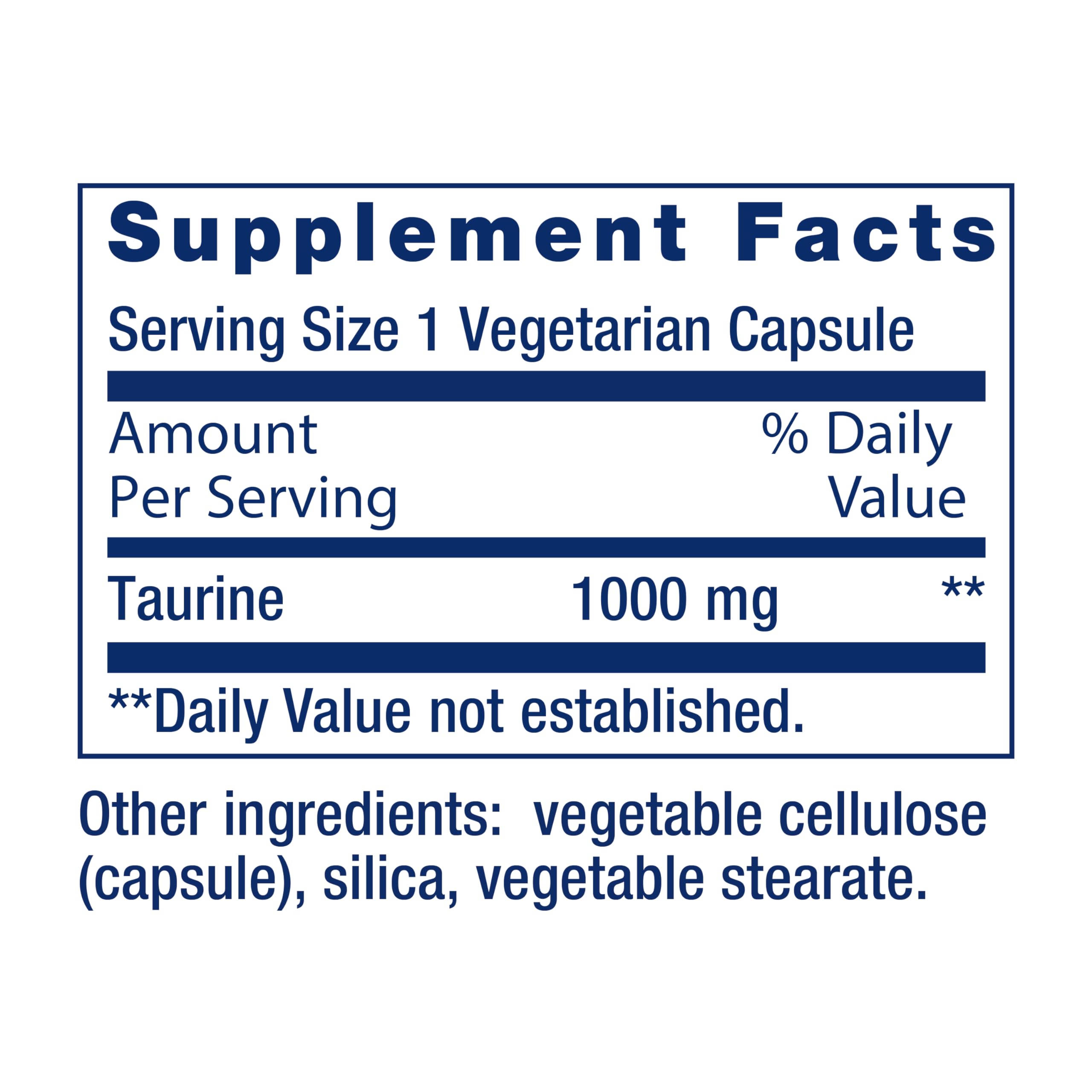 Foto 4 pulgar | Suplemento Life Extension De Taurina 1000 Mg 90 Cápsulas Vegetarianas - Venta Internacional.