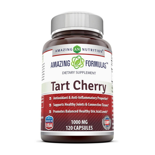 Suplemento Amazing Nutrition Con Extracto De Cereza Ácida, 120 Cápsulas, 6 Unidades - Venta Internacional.