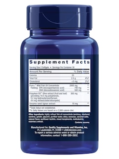 Foto 2 | Aceite De Pescado Supplement Life Extension Super Omega-3 Epa/dha 60 Cápsulas Blandas - Venta Internacional.