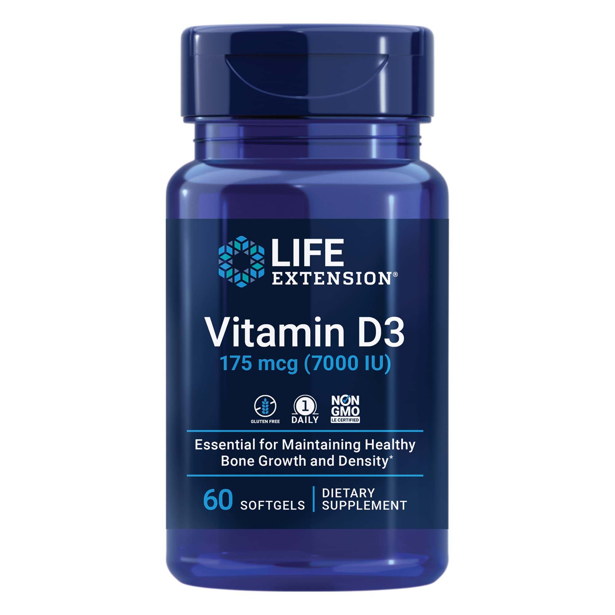 Foto 2 pulgar | Suplemento Life Extension de Vitamina D3 175 Mcg 60 Cápsulas Blandas - Venta Internacional