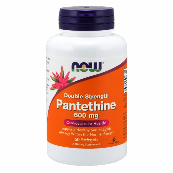Foto 1 | Pantethine 60 Cápsulas Blandas Para Uso Cardiovascular De Supplement Now Foods - Venta Internacional.