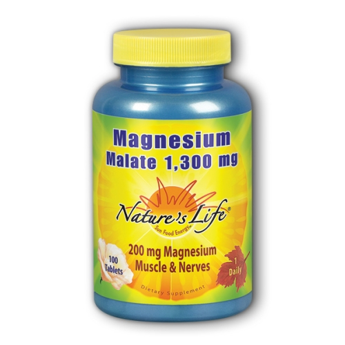 Foto 2 pulgar | Suplemento De Malato De Magnesio Nature's Life 100 Tabletas X 6 - Venta Internacional.