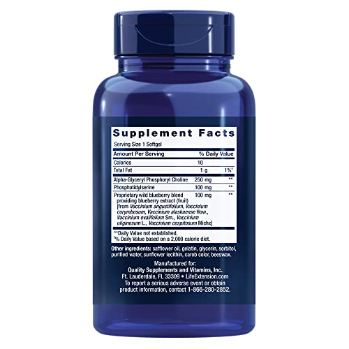 Foto 3 pulgar | Supplement Life Extension Cognitex Basics & Brain Health - Venta Internacional.