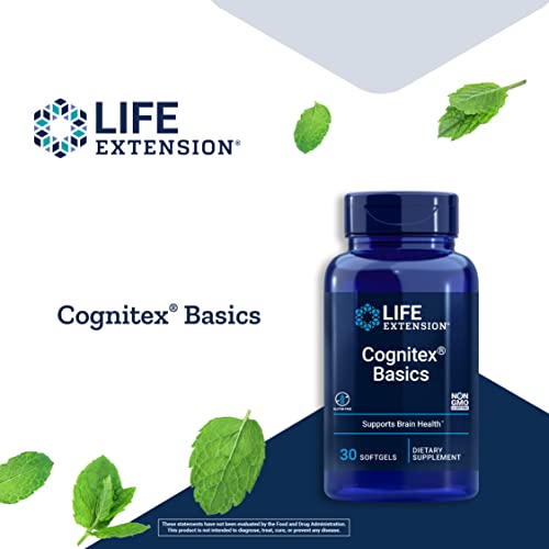 Foto 4 pulgar | Supplement Life Extension Cognitex Basics & Brain Health - Venta Internacional.