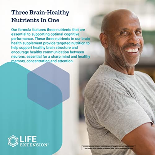Foto 7 pulgar | Supplement Life Extension Cognitex Basics & Brain Health - Venta Internacional.