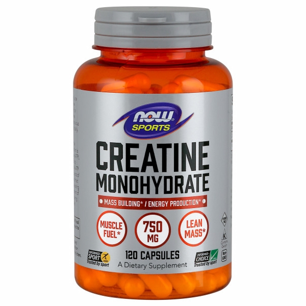 Foto 2 pulgar | Monohidrato De Creatina Supplement Now Foods 120 Cápsulas - Venta Internacional.
