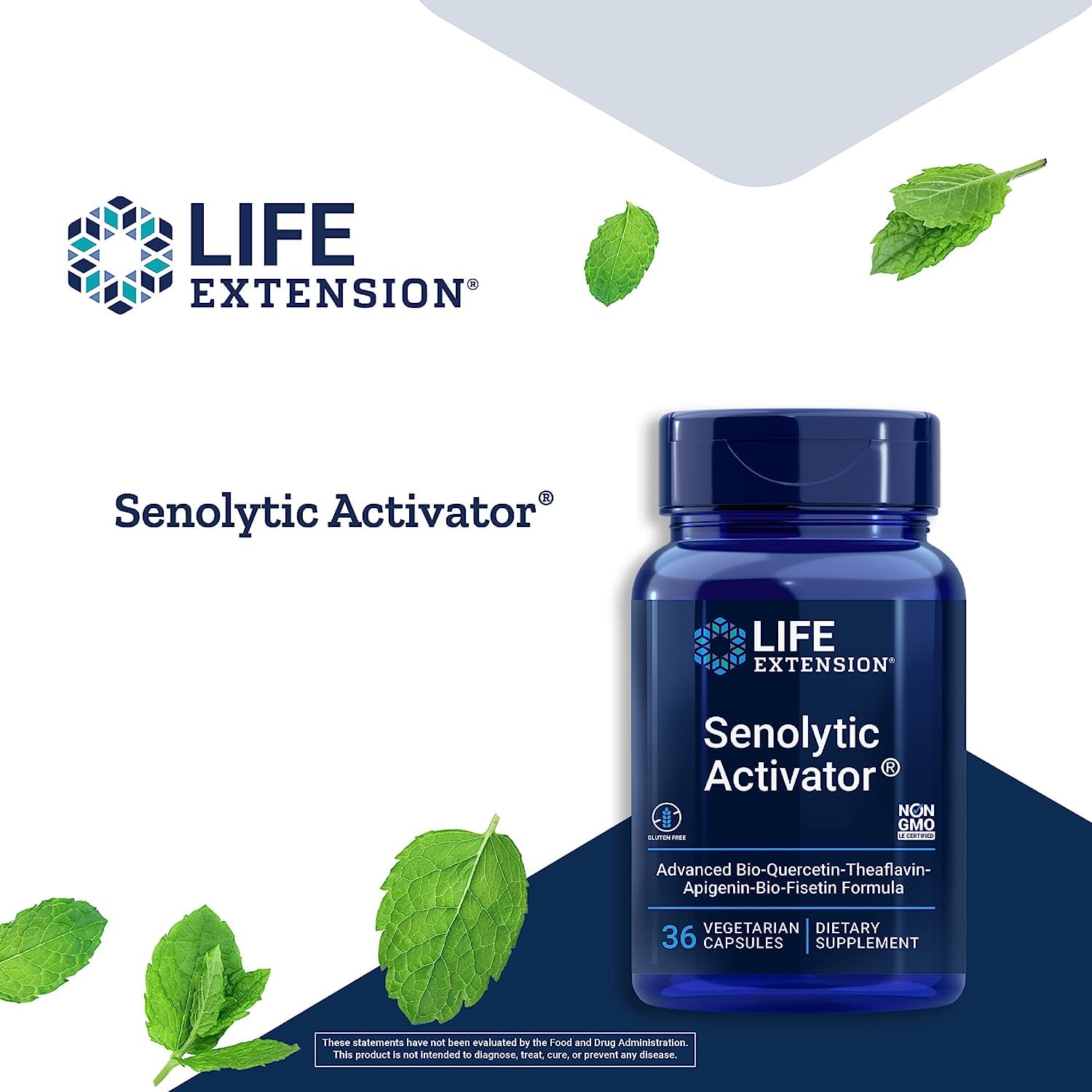 Foto 3 pulgar | Activador Senolítico Supplement Life Extension 36 Cápsulas - Venta Internacional.