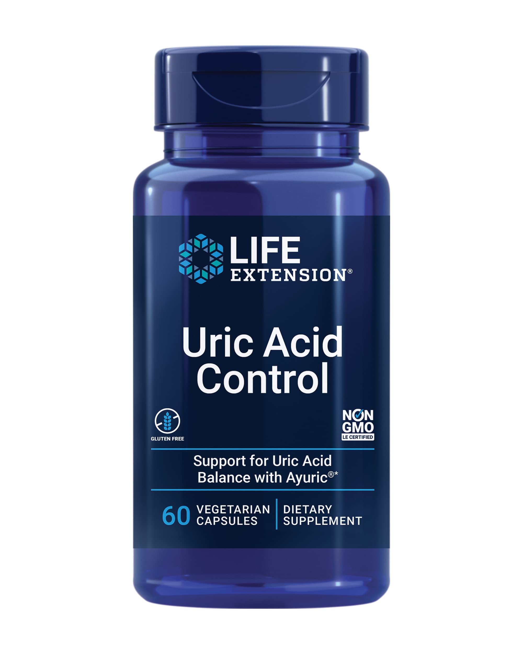 Foto 2 pulgar | Suplemento Life Extension Uric Acid Control Ayuric Terminali - Venta Internacional.