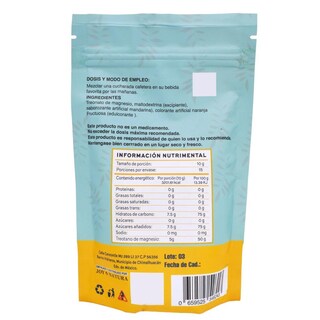 Foto 3 | Suplemento Treonato de Magnesio 150 g Mandarina Joy Natura