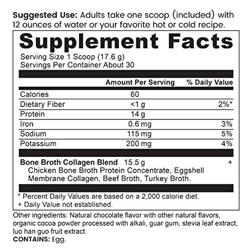 Foto 4 pulgar | Suplemento Ancient Nutrition Caldo de Huesos, Colágeno Y Chocolate - Venta Internacional