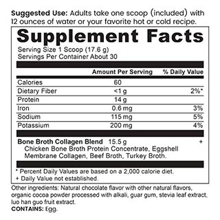 Foto 3 | Suplemento Ancient Nutrition Caldo de Huesos, Colágeno Y Chocolate - Venta Internacional