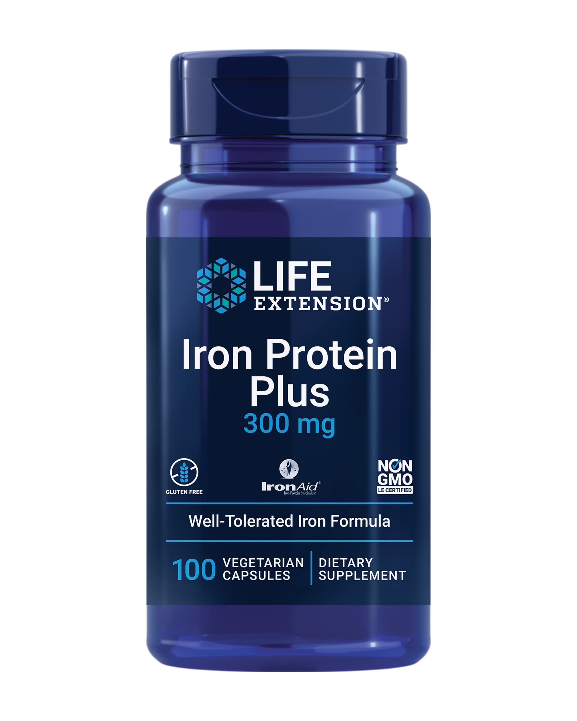 Foto 2 pulgar | Suplemento de Hierro Life Extension Iron Protein Plus 100 Cápsulas - Venta Internacional