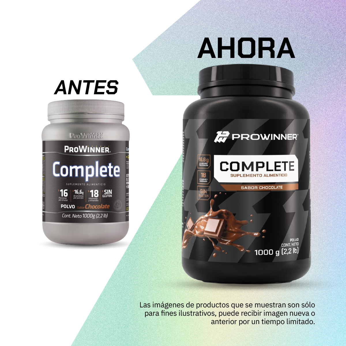 Foto 6 pulgar | Suplemento Complete Prowinner Sabor Chocolate 1kg