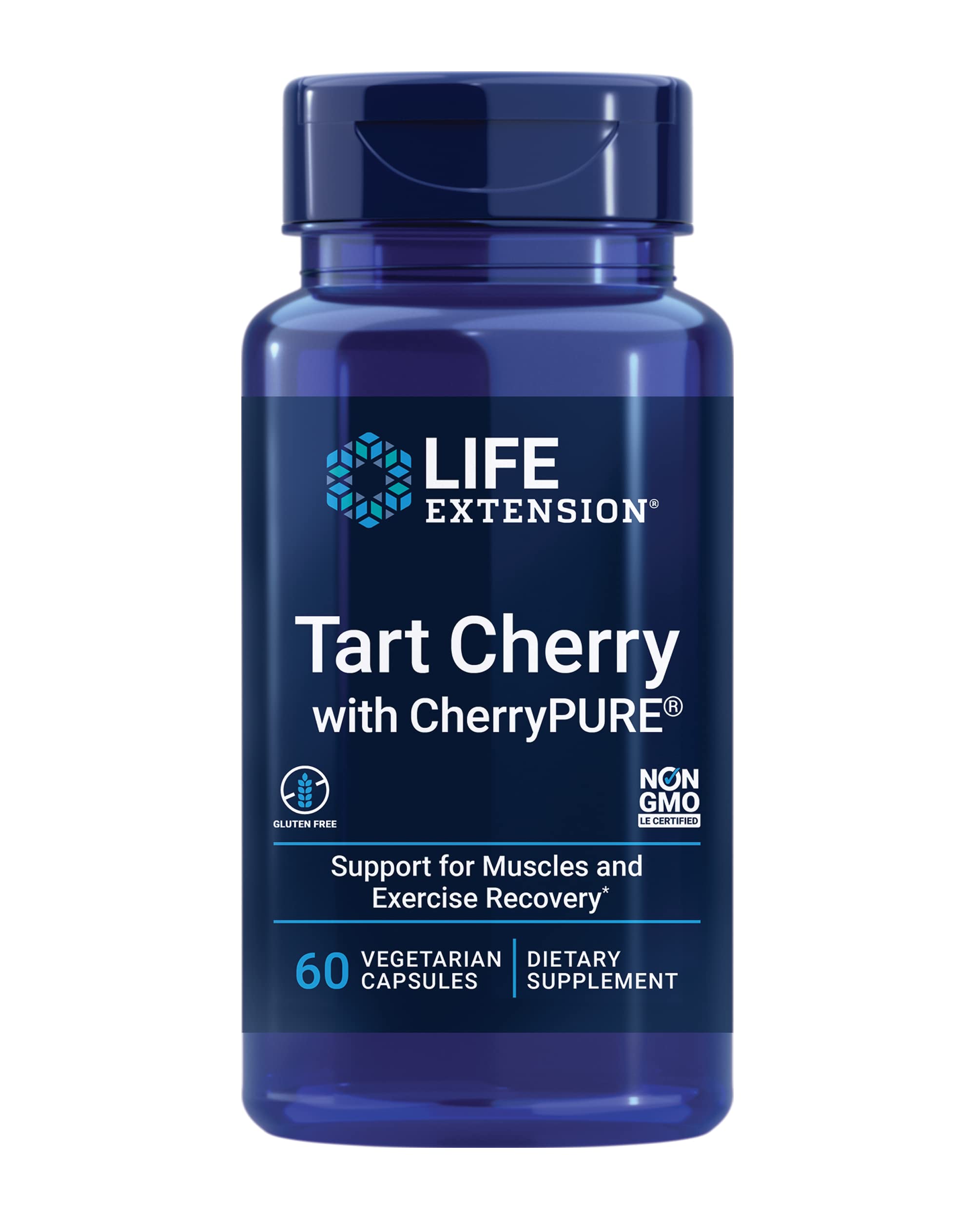 Foto 2 pulgar | Suplemento Life Extension Tart Cherry 60 Cápsulas - Venta Internacional