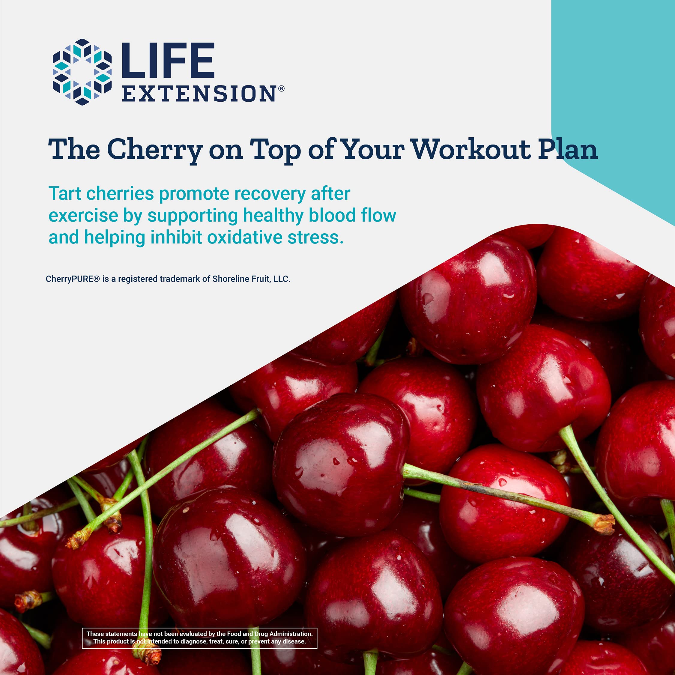 Foto 6 pulgar | Suplemento Life Extension Tart Cherry 60 Cápsulas - Venta Internacional
