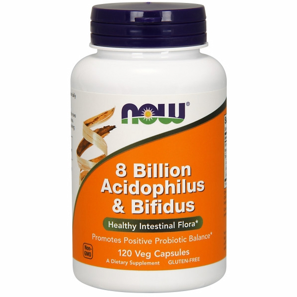 Foto 2 pulgar | Supplement Now Foods, 8 Mil Millones De Cápsulas De Acidophilus & Bifidus - Venta Internacional.