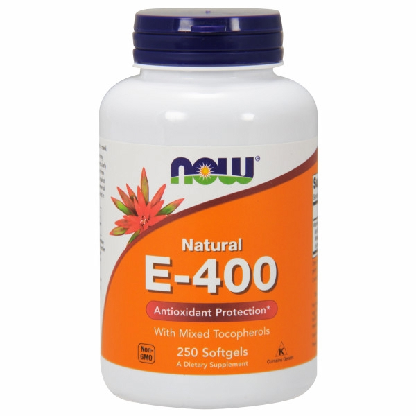 Complemente La Vitamina E-400 De Now Foods Con Una Mezcla De Tocoferoles - Venta Internacional.