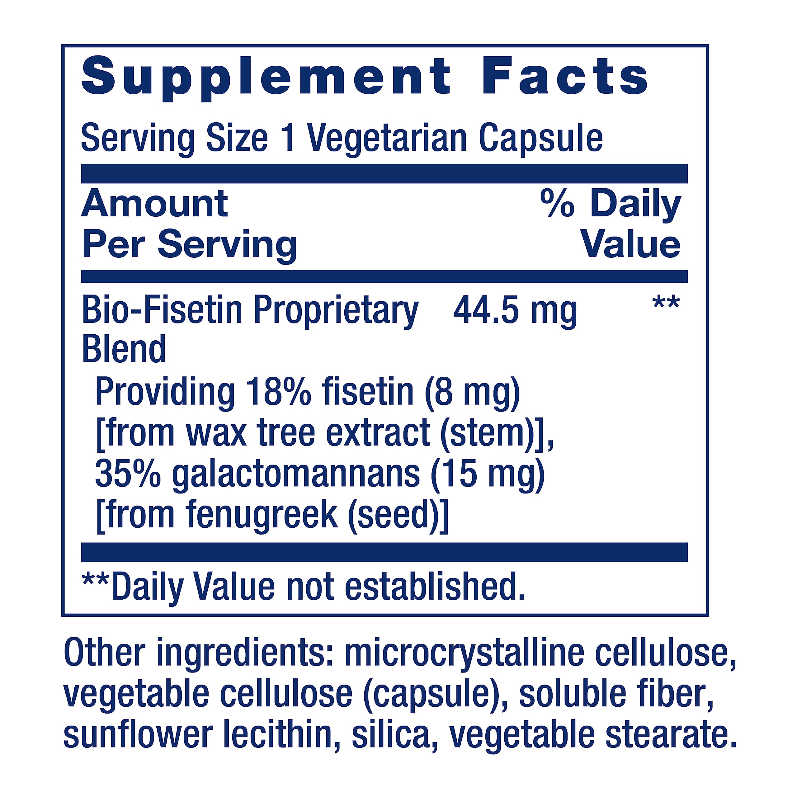 Foto 4 pulgar | Suplemento Life Extension Bio-fisetin Con Galactomananos - Venta Internacional.