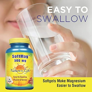 Foto 3 | Suplemento Del Complejo De Magnesio Nature's Life Softmag De 500 Mg - Venta Internacional.