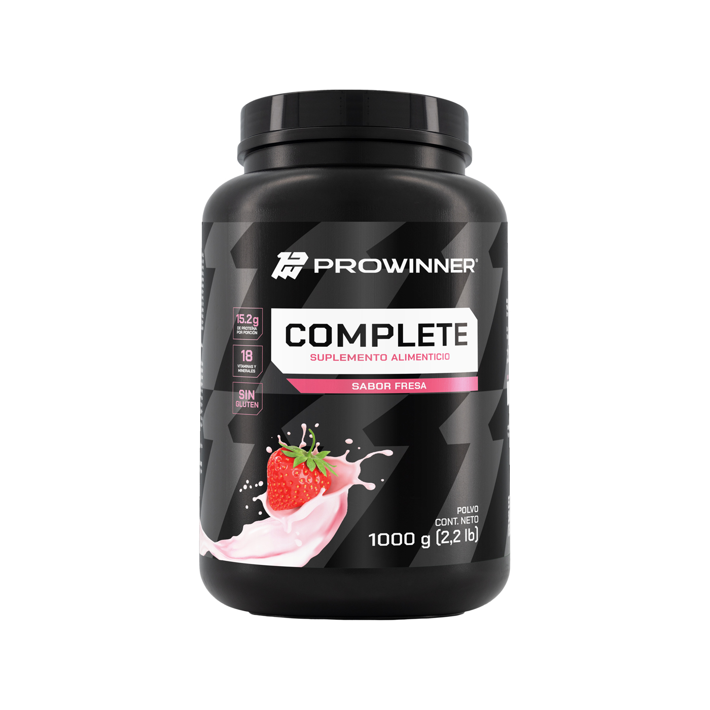 Foto 2 pulgar | Suplemento Complete Prowinner Sabor Fresa 1kg