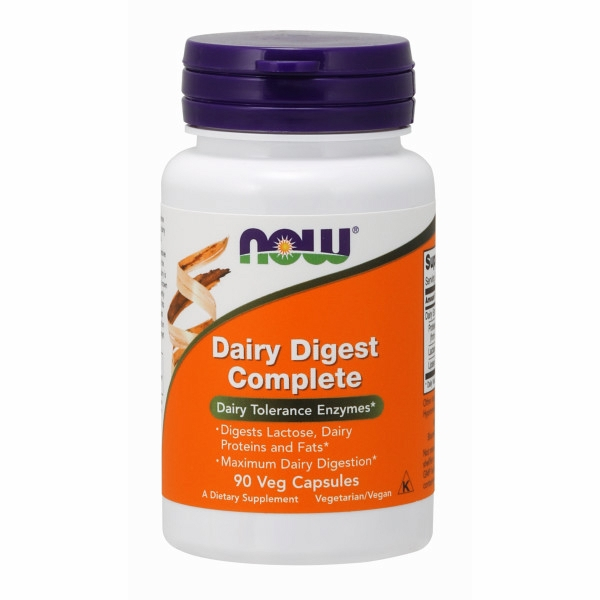 Foto 2 pulgar | Supplement Now Foods Dairy Digest Complete 90 Vcaps - Venta Internacional.