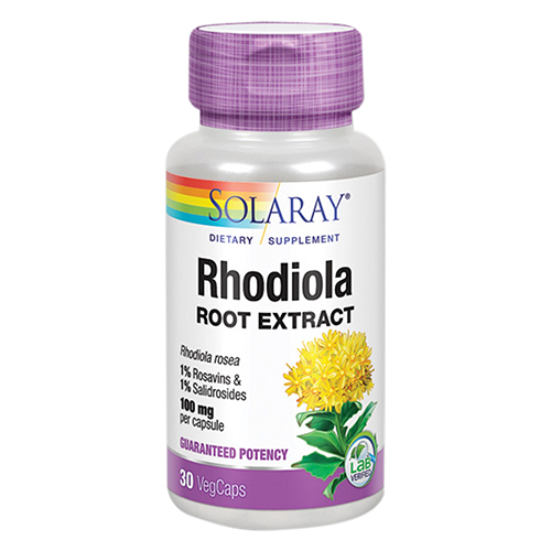 Foto 2 pulgar | Suplemento De Extracto De Raíz De Rodiola Solaray, 100 Mg, 30 Cápsulas X 6 - Venta Internacional.