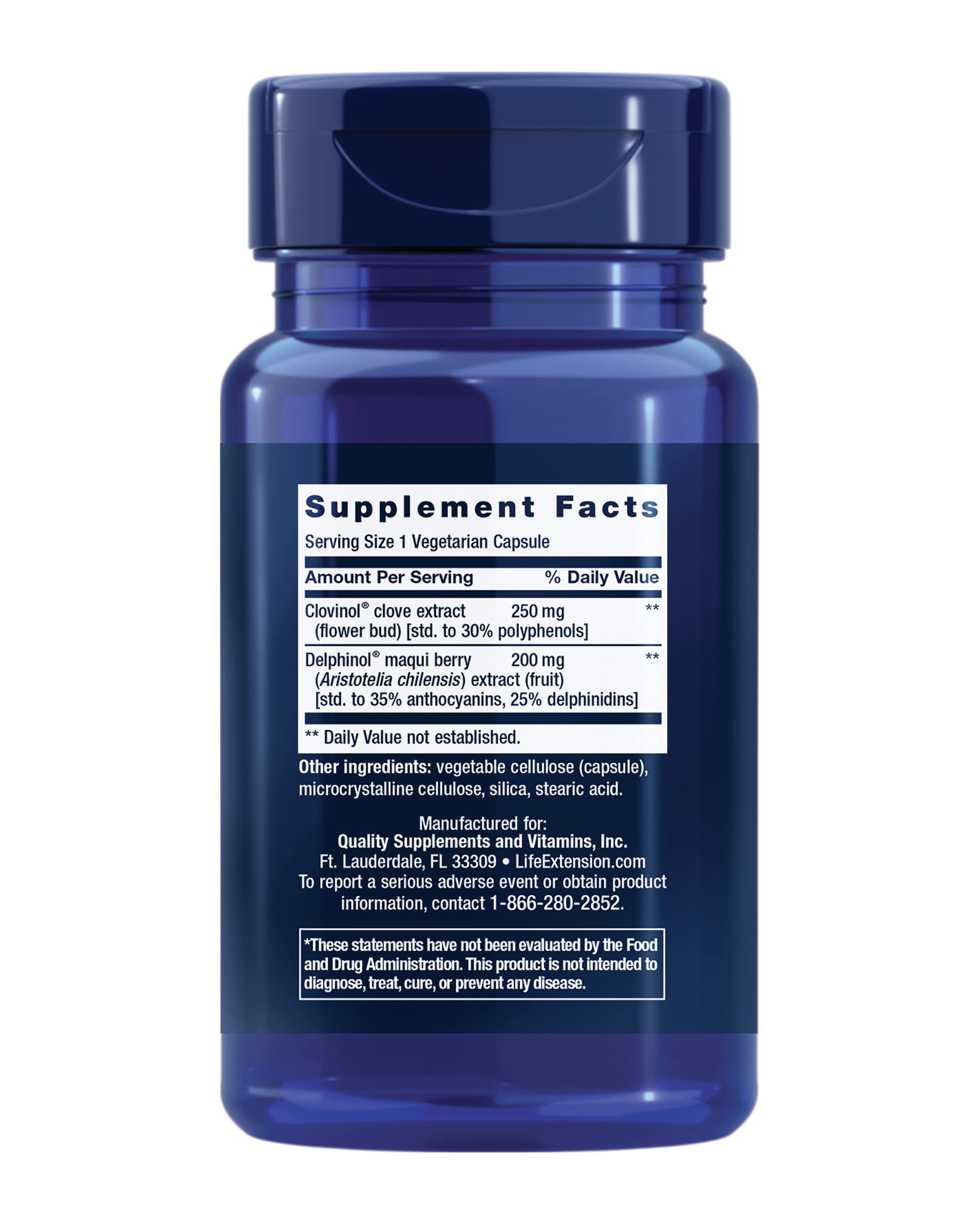 Foto 3 pulgar | Supplement Life Extension Glycemic Guard Glucose Metabolism - Venta Internacional.