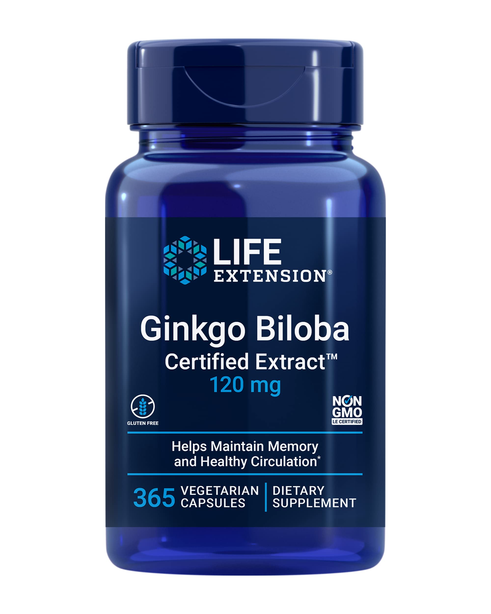 Extracto De Ginkgo Biloba De Supplement Life Extension, 60 Ml - Venta Internacional.