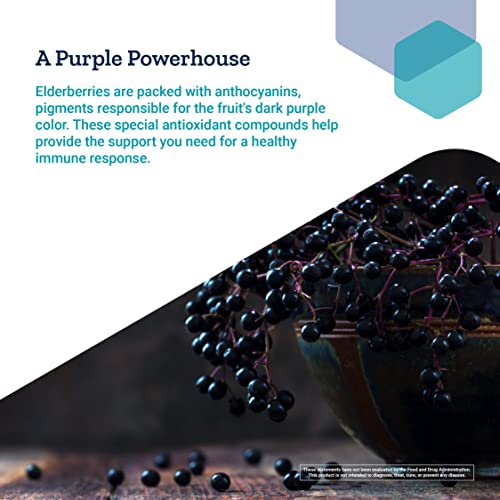 Foto 6 pulgar | Suplemento Life Extension Black Elderberry + Vitamina C - Venta Internacional.
